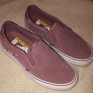 vans ortholite slip ons